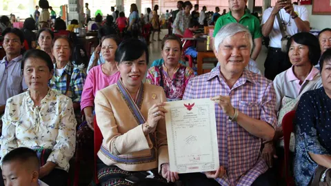 มอบที่ดินค่า 14 ล้าน สร้างศูนย์ฝึกอาชีพนักเรียน ร.ร.ศรีสังวาลย์ 