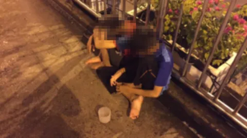 จี้สอบคลิปเด็กขอทานบนสะพานลอยกลางดึก หวั่นเป็นเหยื่อแก๊งค้ามนุษย์