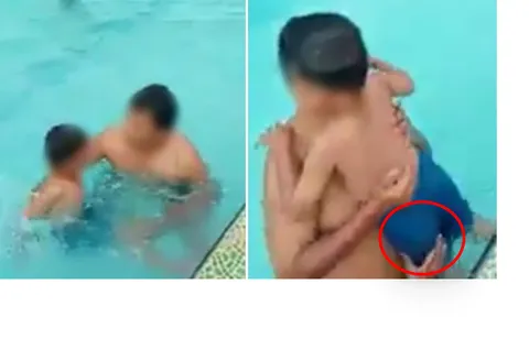 ไม่ใช่ผี! อ.เจษฎา เฉลยคลิปมือปริศนาโผล่ช่วยพ่ออุ้มลูก ชี้เป็นคนในสระน้ำ