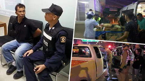 ฉุนถูกทวง 2.5 แสน เสี่ยไล่ยิงตาย 1 เจ็บ 1