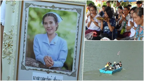 ลอยอังคารพยาบาลสาว เหยื่อตร.ซิ่ง พ่อยังทำใจไม่ได้ หวั่นคดีเงียบ