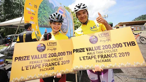 'สุริยะ-เพชรไพลิน' คว้าตั๋วปั่นศึกสองล้อโลกที่ฝรั่งเศส