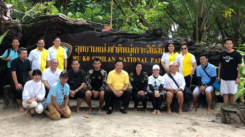 ผู้ว่าฯททท. ดูสถานการณ์ เกาะสิมิลัน ยัน ปี 62 ท่องเที่ยวอย่างรับผิดชอบ