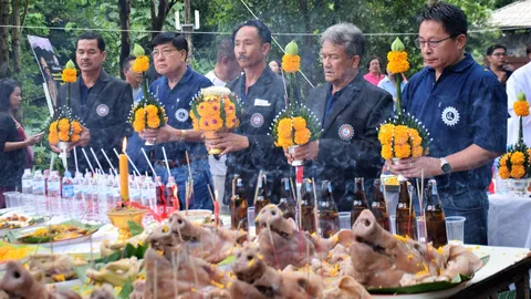 นักเจาะน้ำบาดาลถ้ำหลวง มาแก้บนเจ้าแม่นางนอน หลังเจอเหตุการณ์เหลือเชื่อ