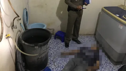 สุดสลด! แม่ค้าขายอาหาร ขายของไม่ดี คิดสั้นเอาหัวแช่น้ำ ดับอนาถ  