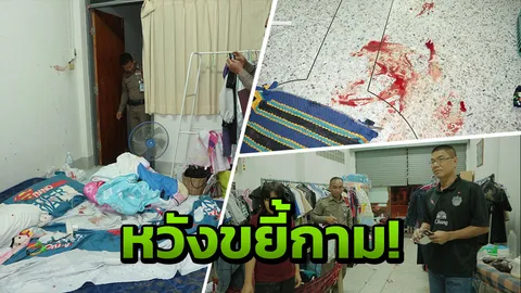โจรขึ้นบ้านหวังข่มขืน ลูกสาวฮึดสู้ถูกแทงเลือดสาด