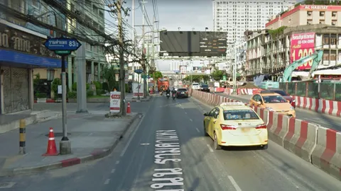 สีส้มเบี่ยงราม 83/2 สร้างสถานีหัวหมาก