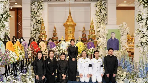 พระองค์เจ้าสิริวัณณวรีฯ เสด็จในการสวดพระอภิธรรม นายวิชัย ศรีวัฒนประภา