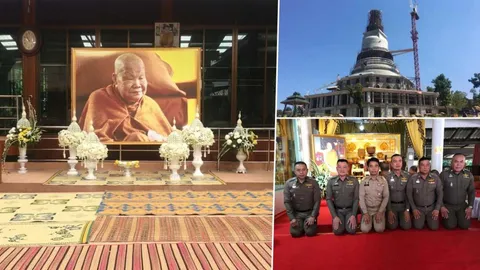 เตรียมงานใหญ่หนองวัวซอ ถวายเพลิง หลวงปู่ลี อาทิตย์11พ.ย. นี้