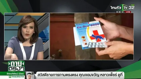 อันตรายยาถ่ายพยาธิเถื่อน 'En-dex' หมากินตาย คนก็ไม่รอด