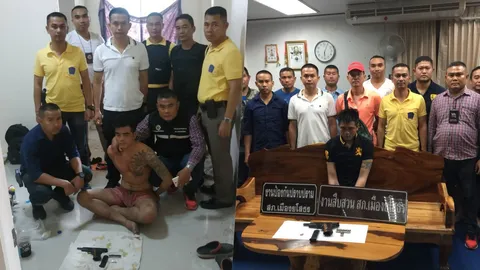 รวบเอเย่นต์รายใหญ่ บุกยิงถล่มบ้านสาวกว่า 10 นัด ไม่ขอพูดถึงสาเหตุ  