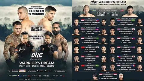 5 เหตุผล ห้ามพลาดชมศึก ONE: WARRIOR'S DREAM