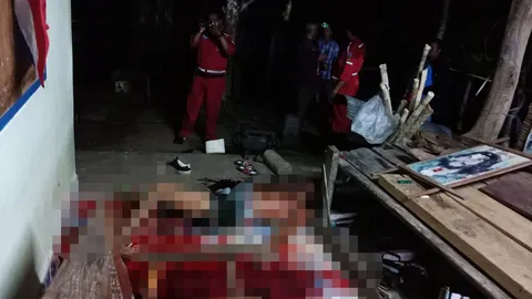 หนุ่มสติไม่ดีวัย 22 เอาขวานจามหน้าอาตายสยองคาบ้าน ตร.กระบี่จับได้ทัน