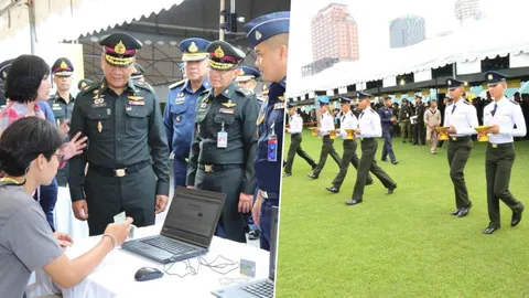 ซ้อมใหญ่ แจ้งลำดับ รับของพระราชทาน Bike UnAiRak กทม.-ปริมณฑล