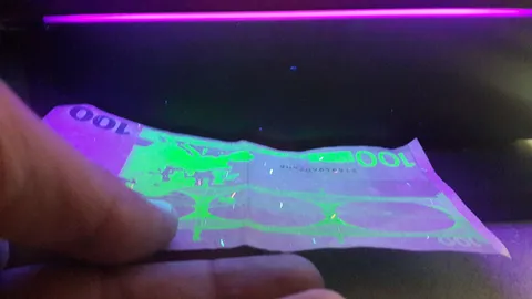 He counterfeits money.