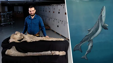 ศึกษาวิวัฒนาการของวาฬ จากฟอสซิลอายุ 33 ล้านปี (คลิป)