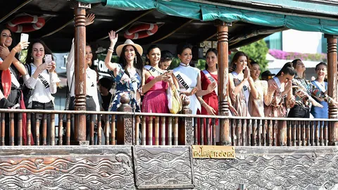 60 ยูนิเวิร์สล่องเรือเที่ยววิถีไทย-ริมนํ้า