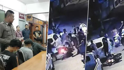 จับครบทีม 4 โจ๋เชียงใหม่ รุมยำอริ ตร.ยันไม่ใช่ "แก๊งซามูไร"