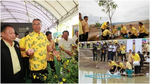 เริ่มแล้ววันดินโลก สืบสานศาสตร์พระราชา ลุ่มน้ำปราจีนฯ