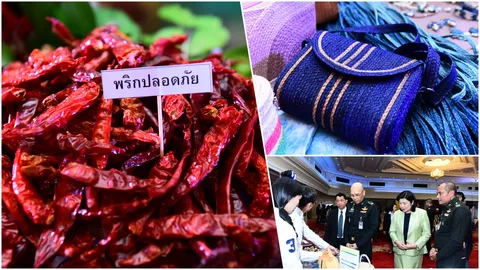 ของขวัญปีใหม่ เพิ่มพลังชุมชน ยกระดับคุณภาพพริกแห้งไทย-ย้อมผ้าคราม