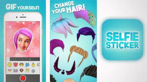 สร้างสติกเกอร์เซลฟี่สุดกวน