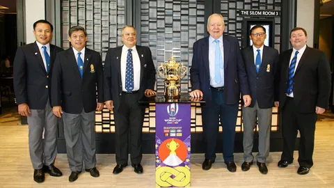 บิ๊กรักบี้โลกถึงไทย ร่วมเปิดประชุมใหญ่สหพันธ์รักบี้เอเชีย