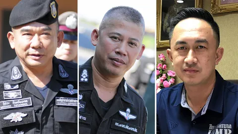 ยำตำรวจหั่นดอกไม้และกระบอง 23/12/61