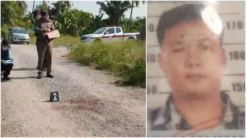 โจ๋ฉุน โดนต่อว่าแว้นเสียงดัง ชักปืนกระหน่ำยิงพ่อลูกอ่อน ดับ