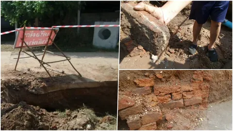 ขุดวางท่อระบายน้ำ เจอกำแพงเมืองโบราณหนองบัวลำภู โผล่ 