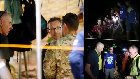 ยกย่อง ทีมนักดำน้ำผู้ดี ช่วยทีมหมูป่า ได้รับเหรียญกล้าหาญของควีน