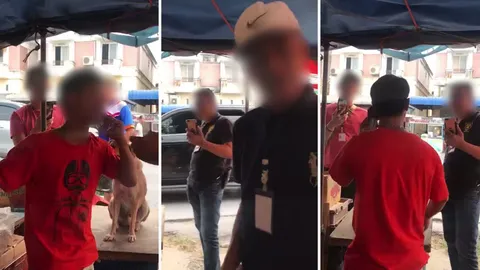 พ่อค้าหนุ่มอับอายลูกค้า ชายอ้างเป็นตำรวจขอค้นตัวถามหายา สุดท้ายไม่เจอ