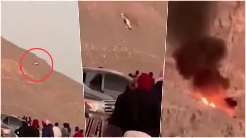 ช็อก ฮ.กู้ภัยในUAE ชนซิปไลน์ยาวสุดในโลก ตกไฟลุกท่วม ดับยกลำ 4 ศพ (คลิป)