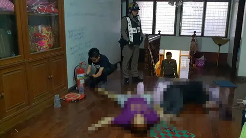 ผัวระแวง! หึงฆ่าเมีย ยิงตัวตาม