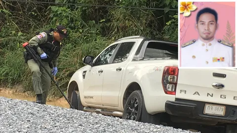 จนท.ตรวจหาหลักฐานจุดยิงถล่ม นายก อบต.จะกว๊ะดับ ตร.ตั้งปมฆ่า 3 ประเด็น