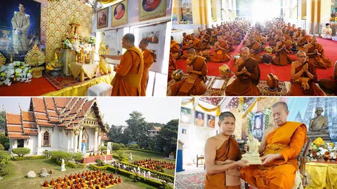 ธุดงค์ตามรอยบาทพระศาสดา พระไทย 108 รูปเดินเท้า 75 วัน