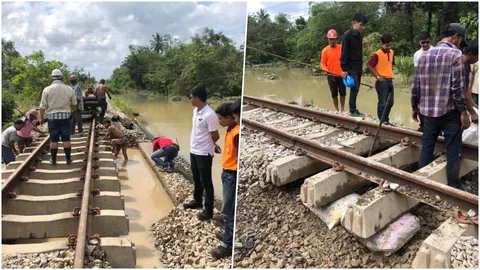 พิษพายุปาบึก รถไฟปรับเดินรถสายใต้ 8 ขบวน ไปเมืองคอน ถึงแค่ทุ่งสง