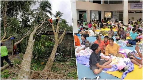 ไฟเขียวลดหย่อนภาษี เงินบริจาค ค่าซ่อมบ้าน-รถ ช่วยผู้ประสบภัยพายุปาบึก