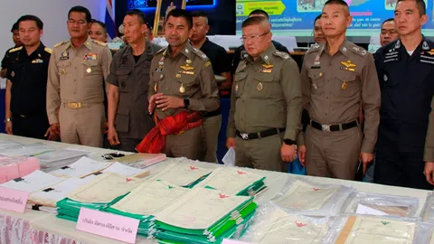 บิ๊กโจ๊ก นำทีม ตร.ทลายเงินกู้นอกระบบบุรีรัมย์ เผยจับ "พรชัย" ตาม ก.ม.