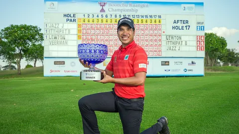 “อิทธิพัทธ์” สุดเฉียบ ผงาดแชมป์สวิงบุญชูฯ แชมเปียนชิพ 2019