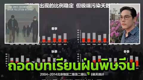 จะสวดมนต์ต่อ หรือหาทางออกฝุ่นพิษ โจ แชร์น่าคิดจากจีน 