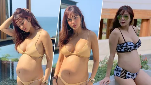 ท้องก็แซ่บได้!! "อุ้ม" ใส่บิกินี่อวดหุ่นเซ็กซี่วิถี "คุณแม่"