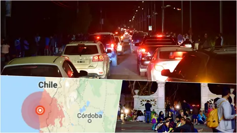 ชาวชิลีระทึก หนีตายผวาสึนามิ หลังเกิดแผ่นดินไหวแรง 6.7 เขย่าน่ากลัว