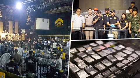 ทลายผับ-112 ฉี่ม่วง 56 อารีน่า มิวสิค ฮอลล์