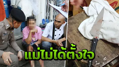 ลูกขี้เมาบุกทำร้ายแม่ หวังเอาเงินกินเหล้า โดนแทงสวนตัดขั้วหัวใจดับคาที่