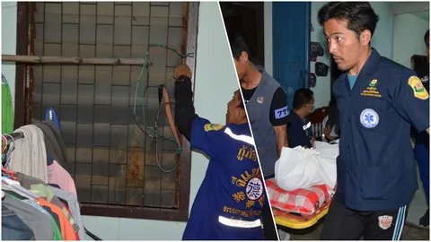 งานน้อยเงินหด ช่างเย็บผ้ากลุ้มใจนั่งซึม แขวนคอตายกับกรงเหล็ก