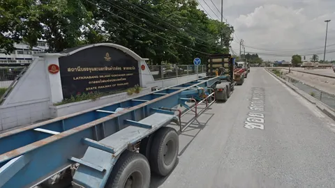 ปิดซ่อมสะพานรถไฟ หน้า ICD ลาดกระบัง