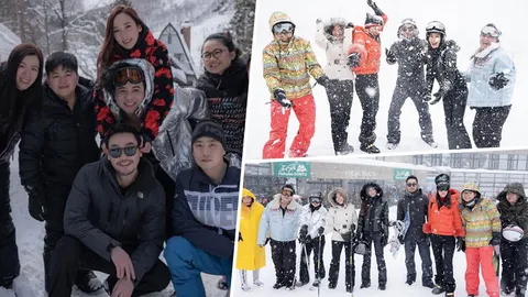 ญี่ปุ่น...ไม่หนาว แต่หวานมาก อั้ม ควง ไฮโซพก ตะลุยเล่นสกีกับแก๊งเพื่อน