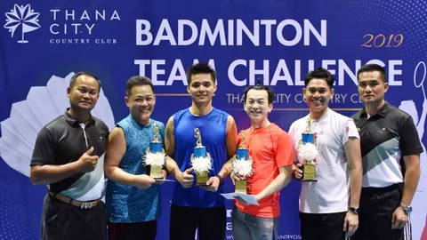 “ธนาซิตี้ คันทรี คลับ” จัดศึกแบดมินตัน ทีม ชาเลนจ์