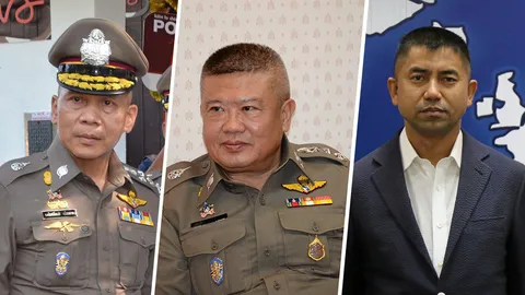 ยำตำรวจ หั่นดอกไม้และกระบอง 10/02/62
