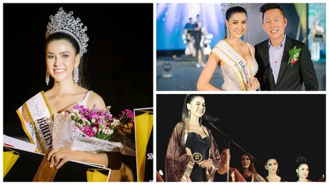 สวยชนะใจ "น้องมิน" สาว ม.กรุงเทพ คว้ามงกุฎ มิสแกรนด์กำแพงเพชร 2019